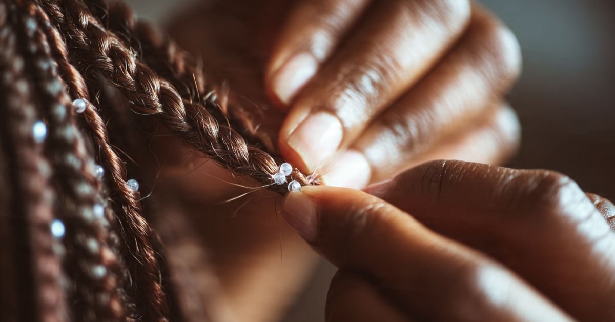 Comment mettre des perles dans les cheveux sans accessoires