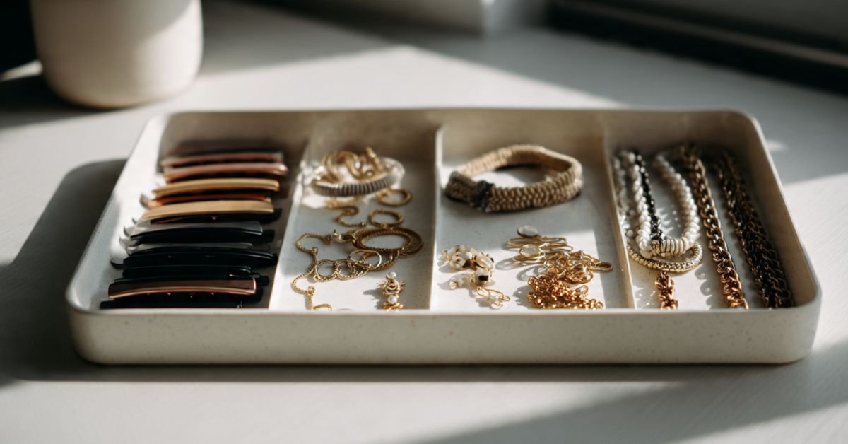 Comment ranger accessoires cheveux Des idées gain de place pour votre salle de bain