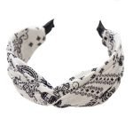 Serre tete bandana blanc 5886