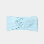 bandeau bebe large bleu clair meolina
