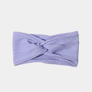 bandeau bebe large bleu gris clair meolina