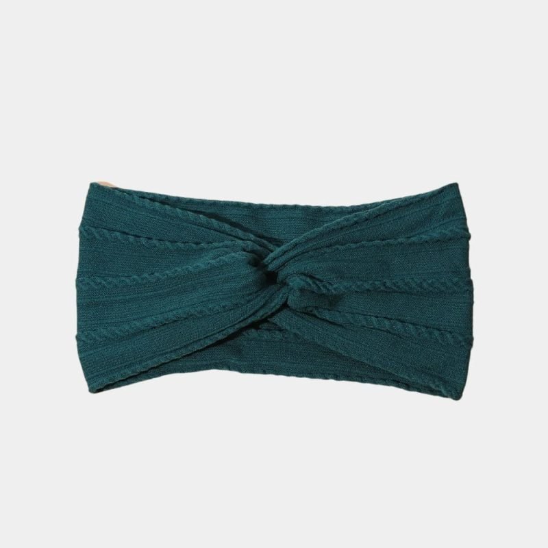 bandeau bebe large bleu sarcelle meolina