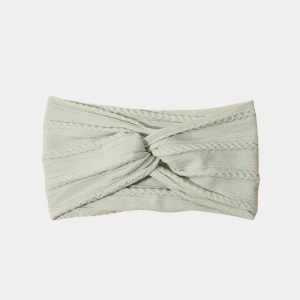 bandeau bebe large gris cendre meolina