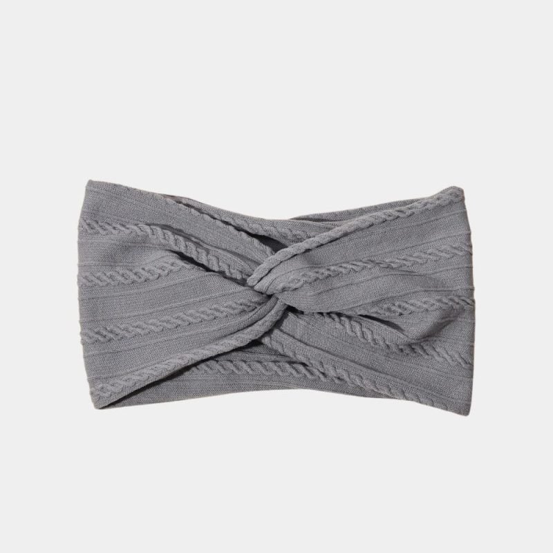 bandeau bebe large gris meolina
