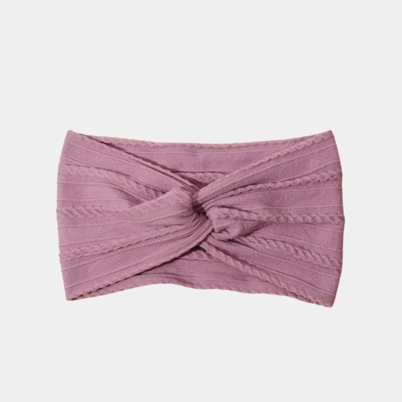 bandeau bebe large mauve opera meolina