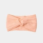 bandeau bebe large orange clair meolina