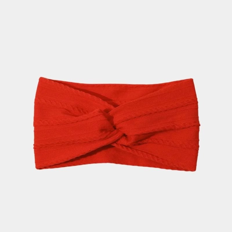 bandeau bebe large rouge meolina