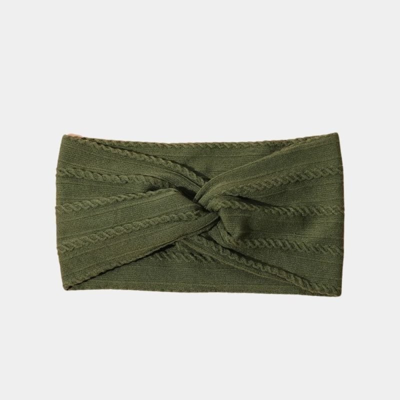 bandeau bebe large vert camouflage meolina