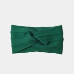 bandeau bebe large vert sapin meolina