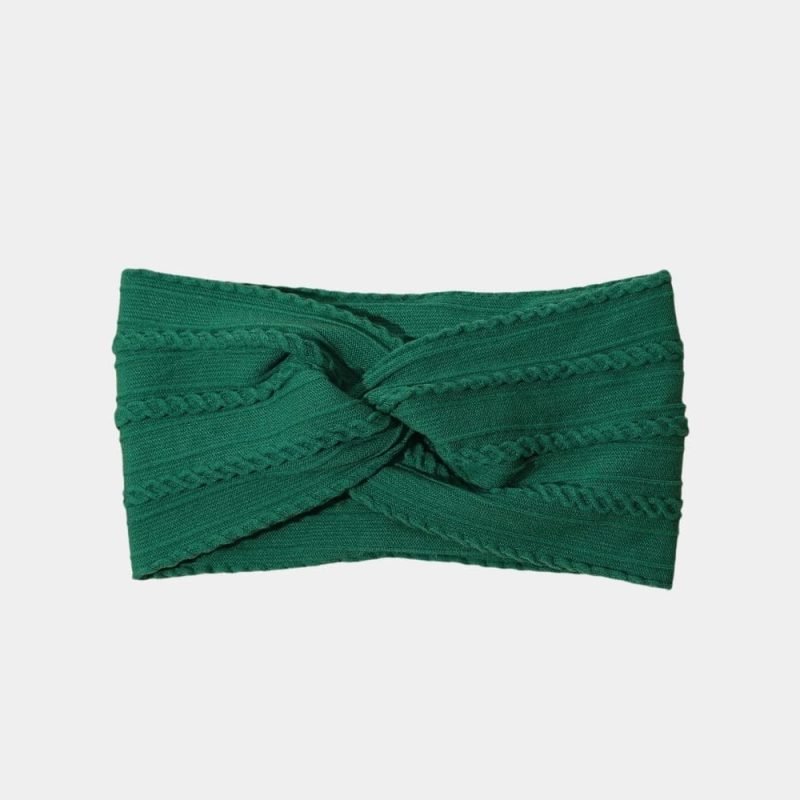 bandeau bebe large vert sapin meolina