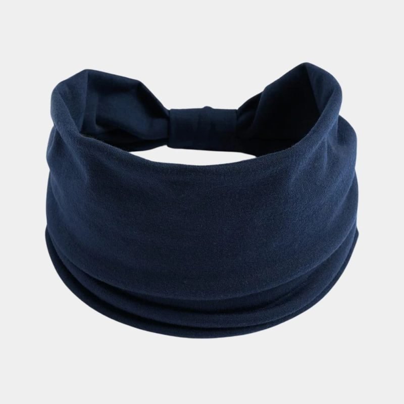 bandeau bleu delft large uni meolina