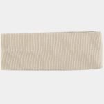 bandeau coton beige cotele meolina