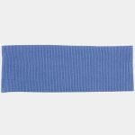 bandeau coton bleu cotele meolina