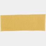 bandeau coton jaune moutarde cotele meolina