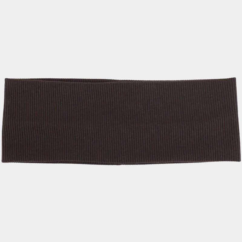 bandeau coton marron fonce cotele meolina bandeau coton marron fonce cotele meolina