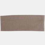 bandeau coton taupe cotele meolina