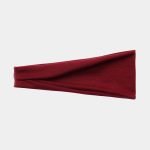bandeau elastique bordeaux uni meolina