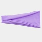 bandeau elastique violet uni meolina