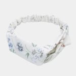 bandeau fleuri blanc casse meolina