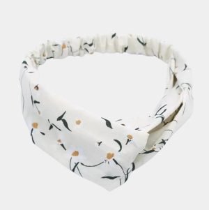 bandeau fleuri blanc meolina