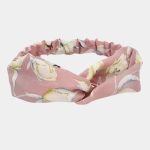 bandeau fleuri rose orientale meolina