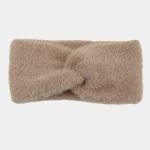 bandeau fourrure marron uni meolina 3