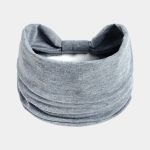 bandeau gris chine large meolina