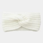bandeau laine blanc uni meolina