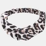 bandeau leopard blanc meolina