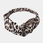 bandeau leopard gris clair meolina