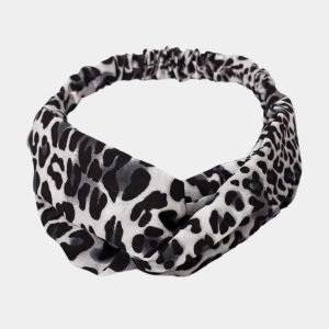 bandeau leopard gris meolina