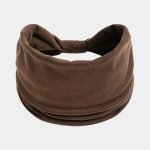 bandeau marron cafe large uni meolina