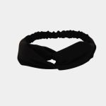 bandeau noir uni noeud meolina 2