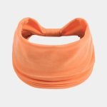 bandeau orange large uni meolina