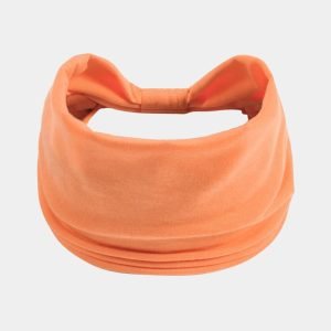 bandeau orange large uni meolina