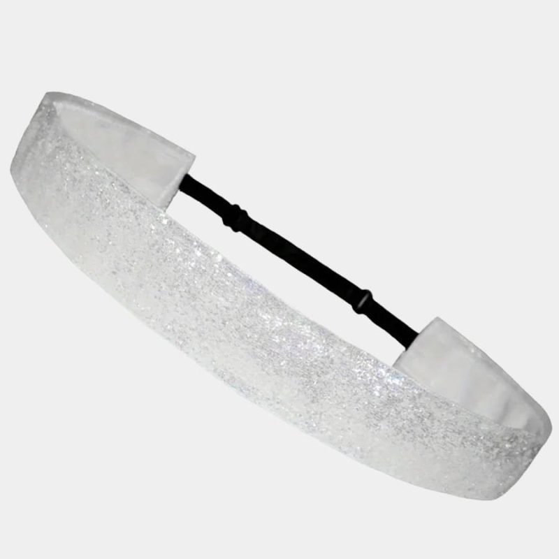 bandeau paillettes blanc meolina