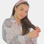 bandeau rose uni noeud meolina