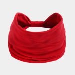 bandeau rouge large uni meolina