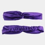 bandeau satin violet profond 2 meolina