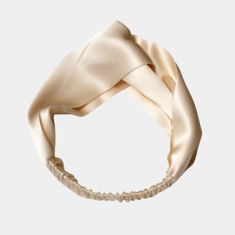 bandeau soie beige meolina bandeau soie beige meolina