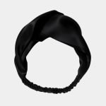 bandeau soie noir meolina