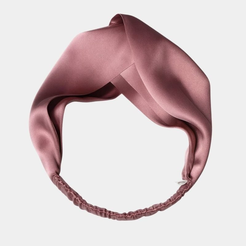 bandeau soie violet meolina bandeau soie violet meolina