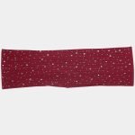 bandeau strass rouge meolina