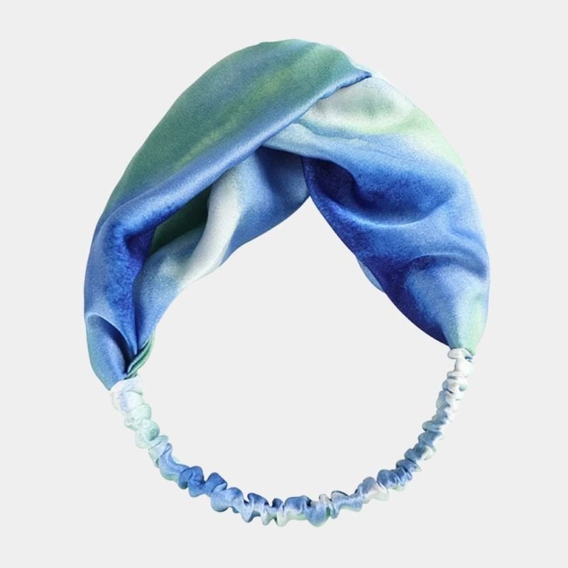 bandeau tie dye bleu meolina