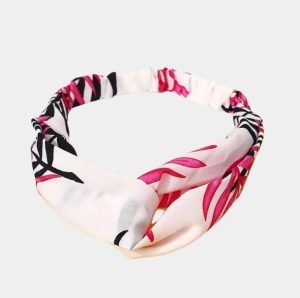 bandeau tropical blanc meolina