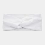 bandeau velours blanc meolina