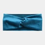 bandeau velours bleu meolina
