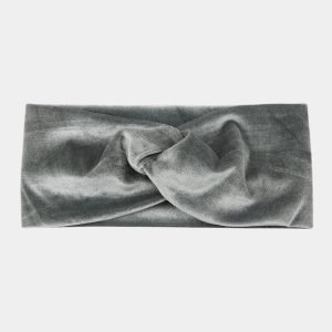 bandeau velours gris meolina