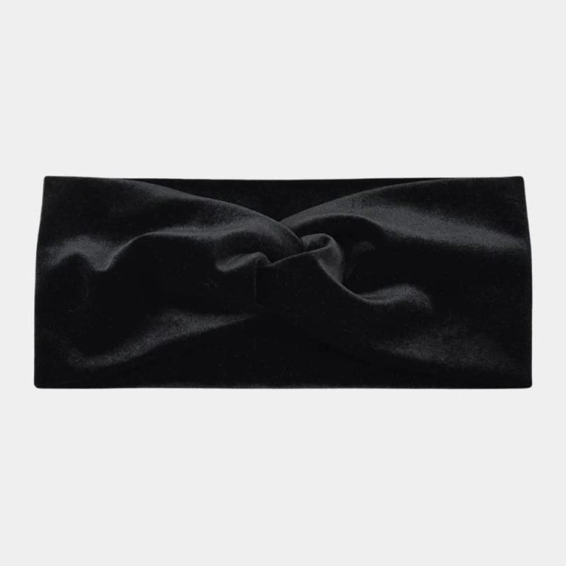bandeau velours noir meolina