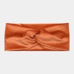 bandeau velours orange meolina